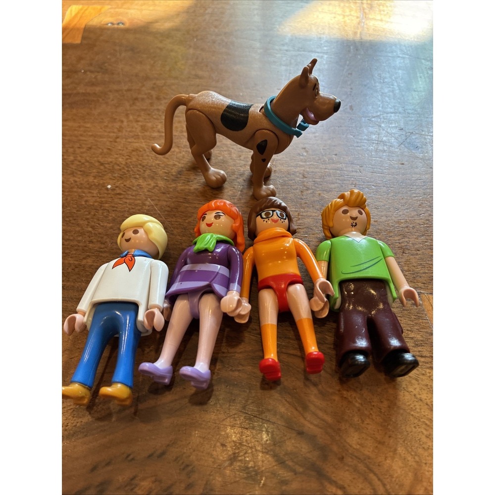 PLAYMOBIL ,figure,Scooby Doo Shaggy And Daphne Etc (5)